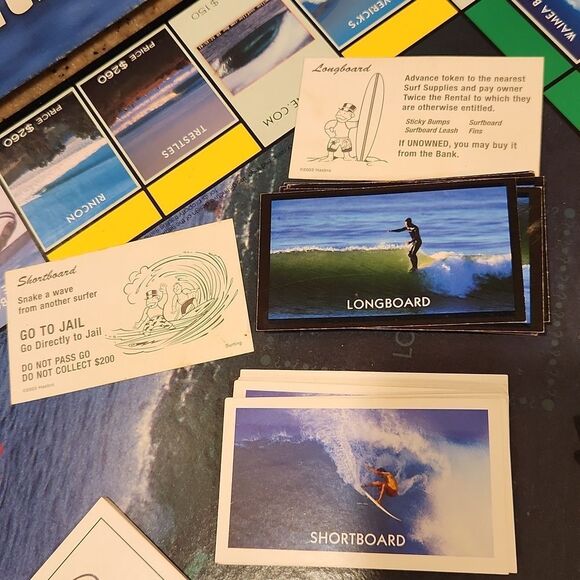 Monopoly Surfing Edition Board Game - Picture 7 of 10